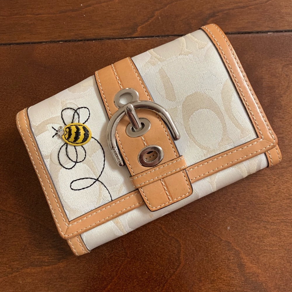 Coach Bumblebee wallet